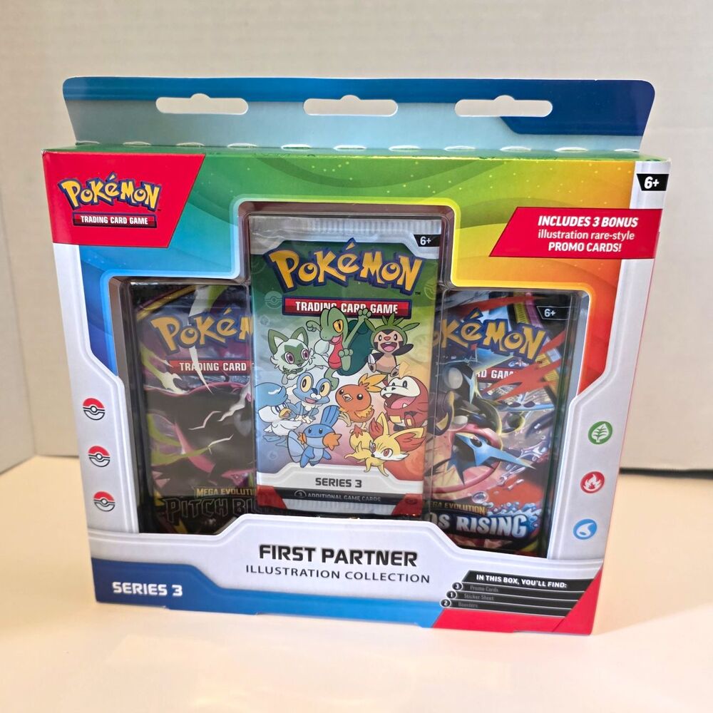 Pokémon TCG First Partner Illustration Collection Series 3 Kit 2025 English